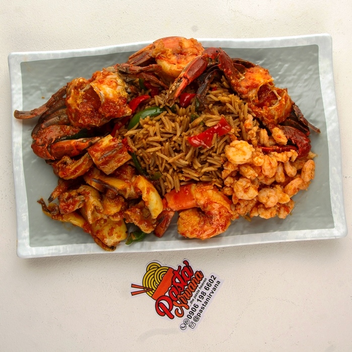 Seafood rice jumbo