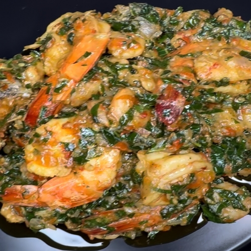 Prawns Vegetable Sauce 